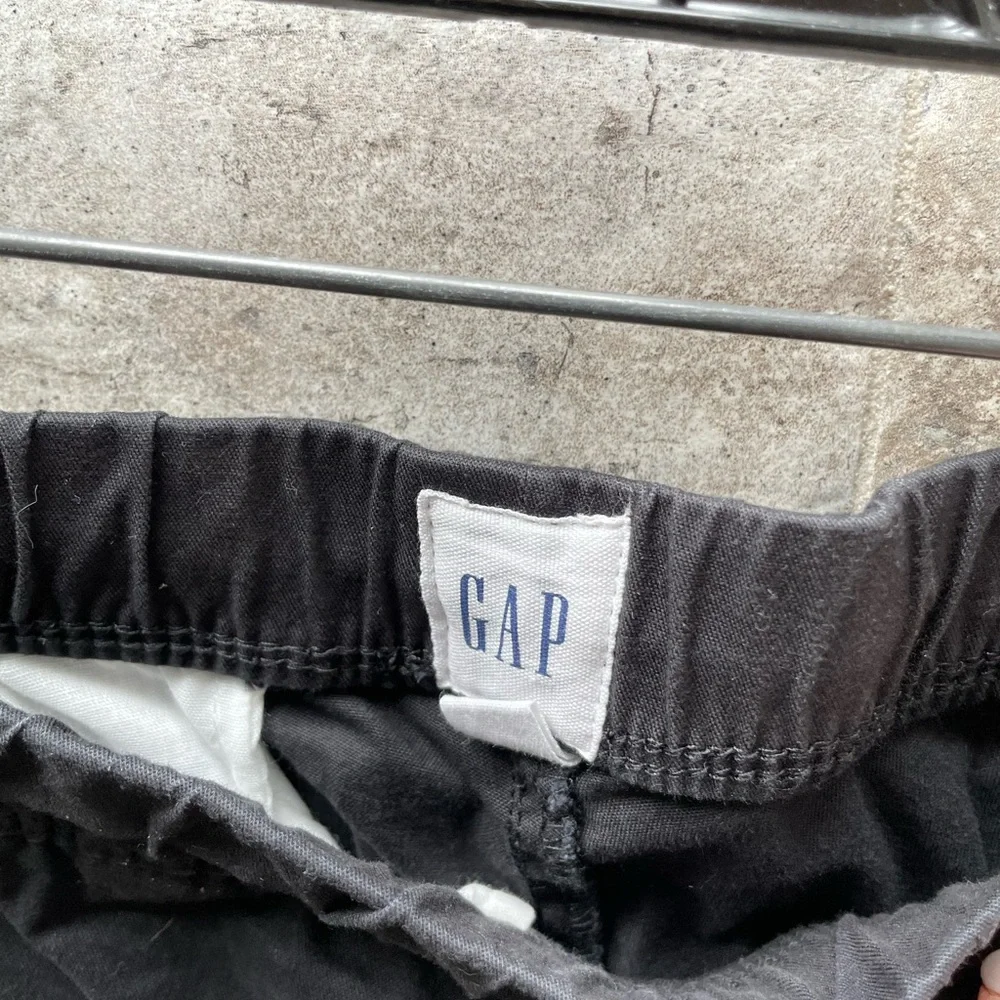 ❤️ GAP MENS BLACK TWILL JOGGER WITH GAPFLEX SIZE SMALL NEW